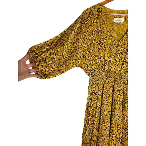 Anthropologie Marigold Midi Dress-sz Small - Picture 6 of 12